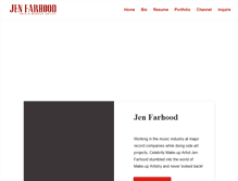 Tablet Screenshot of jenfarhood.com
